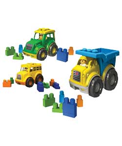 Mega Bloks Lil; Vehicles Assortment