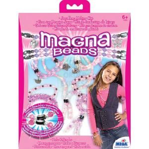 MEGA BLOKS Magna Beads Pink and Purple Jewellery Kit