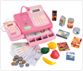 Mega Bloks Pink Cash Register