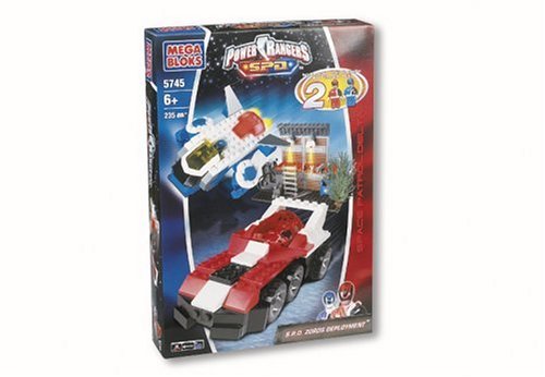 Mega Bloks Power Rangers SPD Zords Deployment