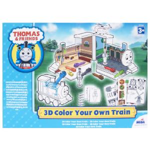 MEGA BLOKS RoseArt Thomas The Tank Engine 3D Colour Your OwnTrain
