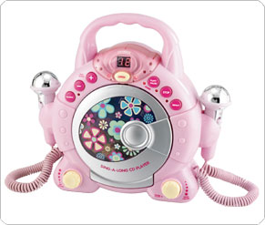 Mega Bloks Singalong CD Player - Pink