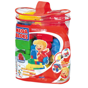 Mega Bloks Small Bag of Maxi Bricks - Red (8465)
