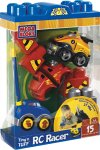 MEGA BLOKS Tiny N Tuff 829 Radio Control Racer 15pc