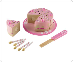 Wooden Cut and Play Birthday Cake