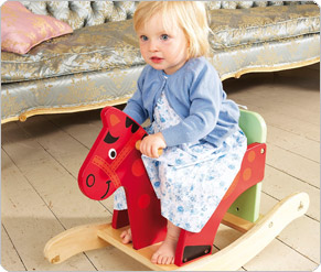 Wooden Rocking Horse