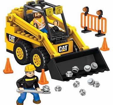 Mega Bloks World Builders CAT Skid Steer Loader