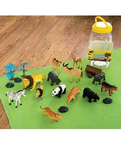 mega Creatures Deluxe Animals Tub