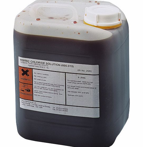 Mega Electronics Seno PC145 Ferric Chloride Etchant 5L 600-015