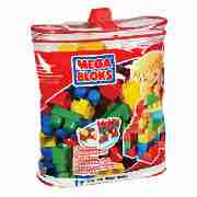 MEGABLOKS Bag 70 Piece Primary Colours