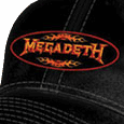 Megadeth Flaming Orange Baseball Cap