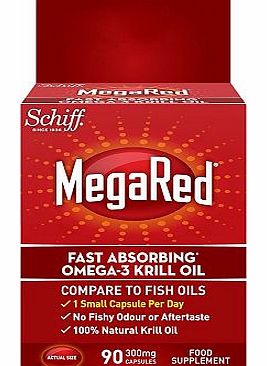 MegaRed Omega-3 Krill Oil 300mg 90s 10169013