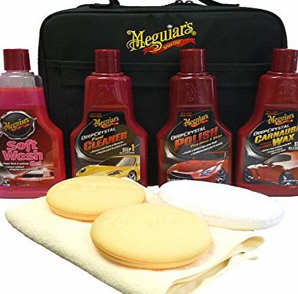 Meguiars Car Care Products Meguiars AMZDC Deep Crystal Car Care Kit