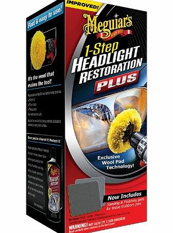 Meguiars Car Care Products Meguiars G1900UK Headlight Restoration Kit