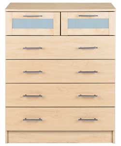 Melbourne 4 Wide 2 Narrow Drawer Chest - Maple