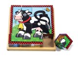 Melissa & Doug Melissa and Doug Farm Cube Puzzle