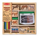 Melissa and Doug Horses Stamp Set