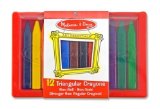 Melissa and Doug Triangular Crayon Set (12 pc)