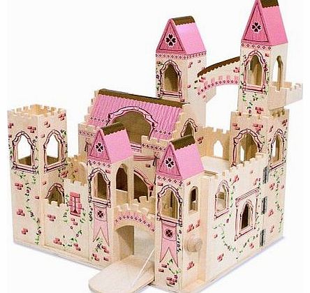 Mitnehmen in Melissa & Doug - Folding Princess Castle - Prinzessinnen Schlo� zum Mitnehmen
