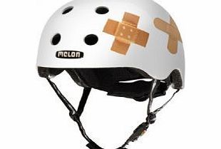 Melon Plastered White Helmet