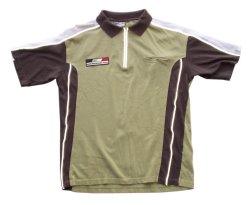 Memorabilia BAR Zip Polo Shirt (Unbranded)