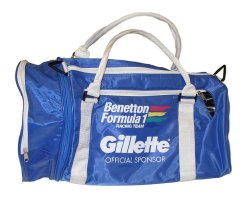 Memorabilia Benetton Gillette Holdall