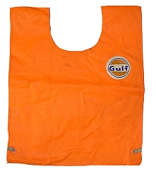Memorabilia Gulf Flourescent Bib