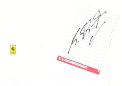 Memorabilia Michael Schumacher Signed Marlboro Stationary