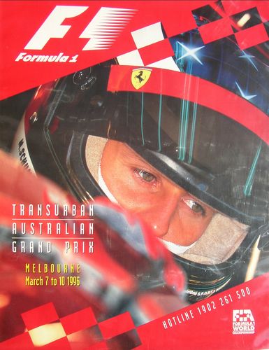 Australian GP 1996 Poster
