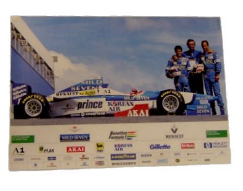 Benetton Sponsor Poster (Large) Poster