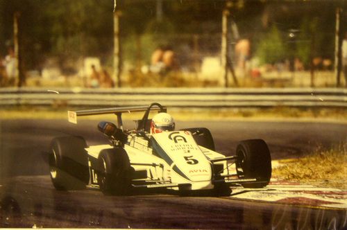 P.Petit F2 Car Poster