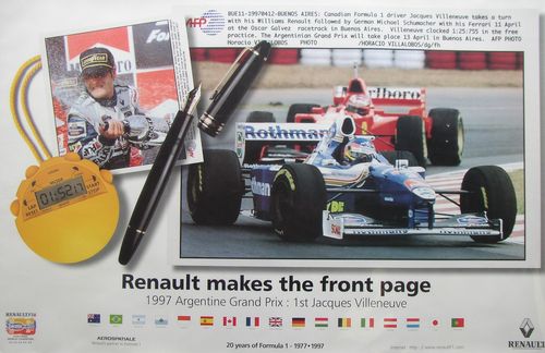 Renault ``On The Attack`` Poster