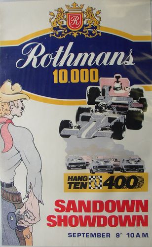 Memorabilia Posters Rothmans 1000 Sandown Poster