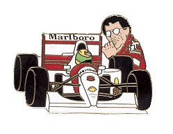Memorabilia Senna Car Large
