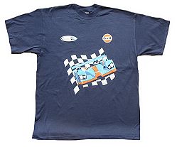 Memorabilia Team Johansson Car T-Shirt Blue