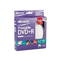 memorex - 10 x DVD R - 4.7 GB ( 120min ) 16x -