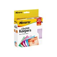 memorex CD/DVD Keepers - CD/DVD sleeve -
