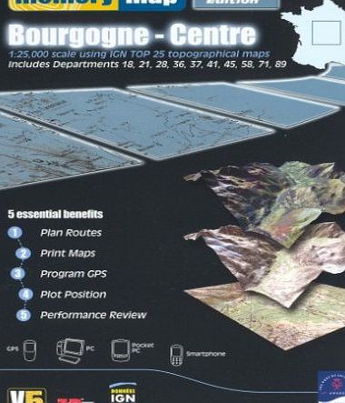 Memory-Map Memory Map Bourgogne Central Premium (PC)