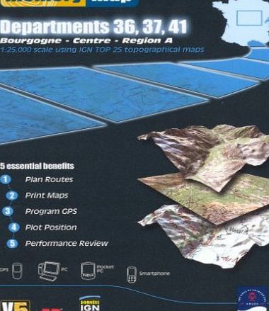 Memory-Map Memory Map Bourgogne Central Region A (PC)