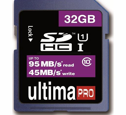 MEMZI  32GB Class 10 95MB/s Ultima Pro SDHC Memory Card for Nintendo Game Consoles