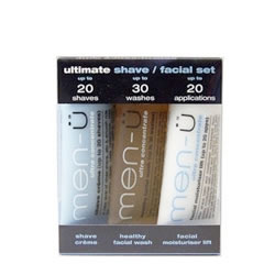 Ultimate Shave and Facial Set 3x15ml