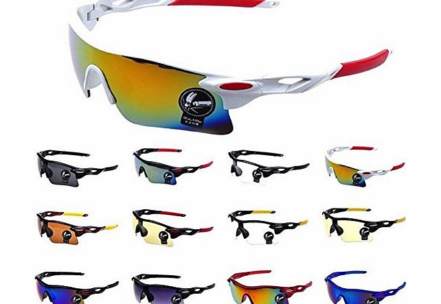 Men Womens Clothing and Accessories ILOVEDIY Clear Lens Wayfarer Glasses Goggles Sports Cycling Sunglasses for Men Women
