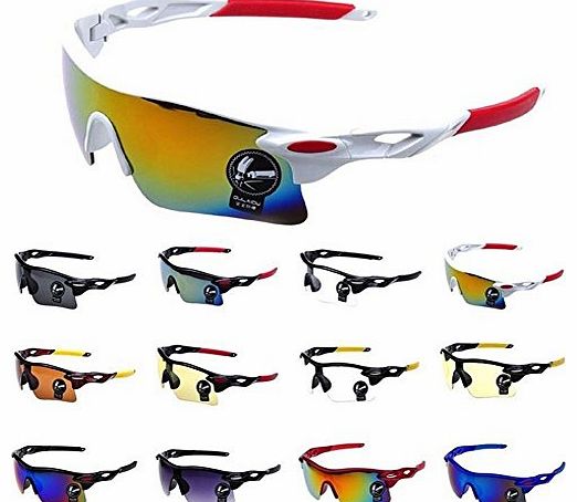 Men Womens Clothing and Accessories ILOVEDIY Night Vision Goggles Wayfarer Glasses Goggles Sports Cycling Sunglasses for Men Women