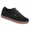 mens `07 Etnies Faction Skate Shoes. Black/Gum