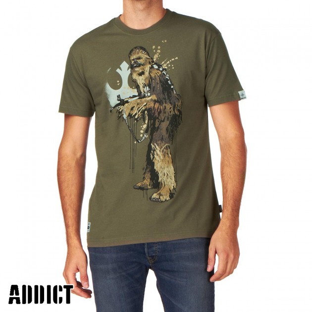 Addict Star Wars Chewie T-Shirt - Grape Leaf