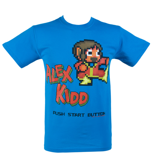 mens Alex Kidd Sega T-Shirt
