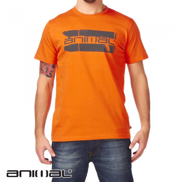 Animal Hoffman T-Shirt - Mandarin Orange