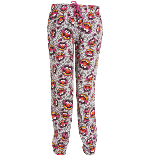 Mens Animal Muppets All Over Print Lounge