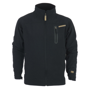 Mens Animal Soft Shell Jacket. Black