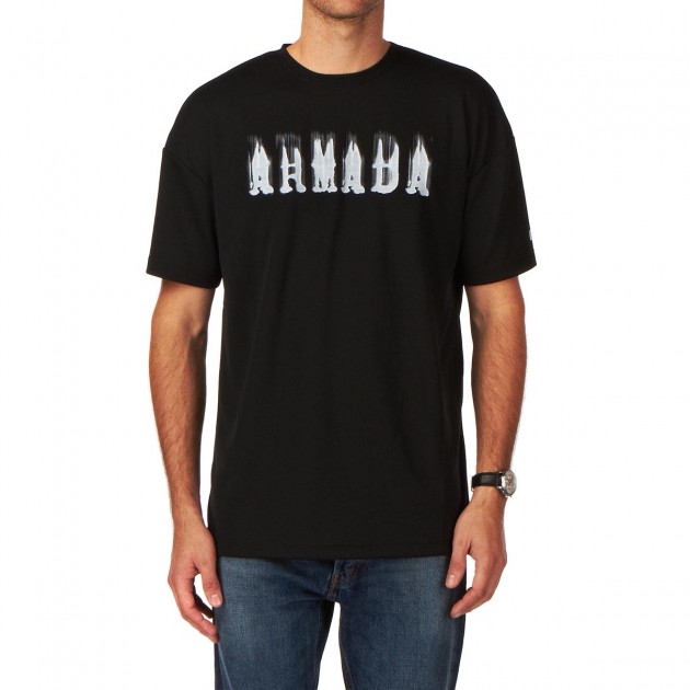 Mens Armada Blazed Tech T-Shirt - Black
